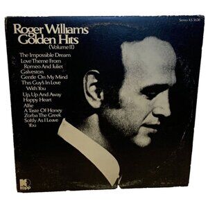 Roger Williams Golden Hits (Volume II)(Vinyl, 1970) Kapp KS 3638 VG LP Record